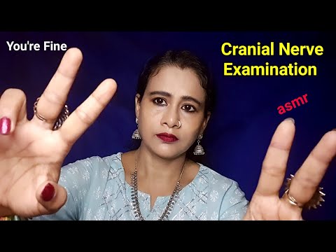 🧠 ASMR Cranial Nerve Exam 🌟 Everything Looks Perfect | Asmr Ghosal | asmr doctor roleplay