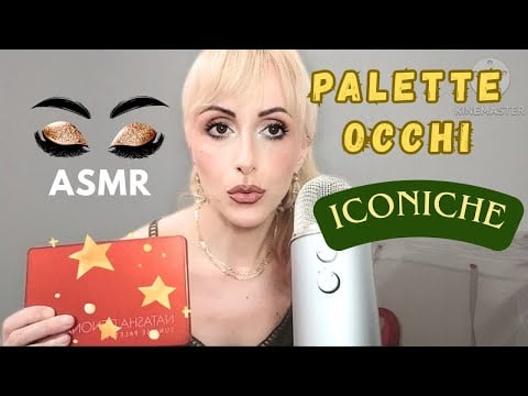 RILASSATI mentre ti racconto LE MIE PALETTE ICONICHE preferite 🥰👁️👁️😌*ASMR ITA 🇮🇹*