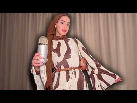 ASMR Tingly Clicky Fabric Scratching & Tapping👗
