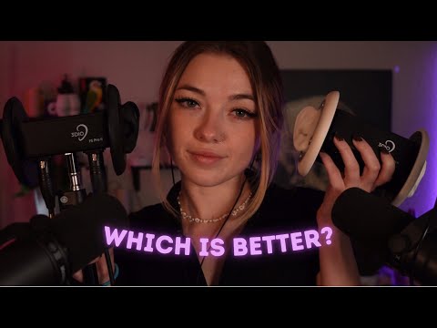 ASMR | Comparing the 3Dio FS XLR and the 3Dio FS Pro II  ✨