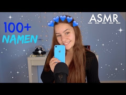 [ASMR] ICH flüstere EURE Namen (100+)🥰 | ASMR Marlife