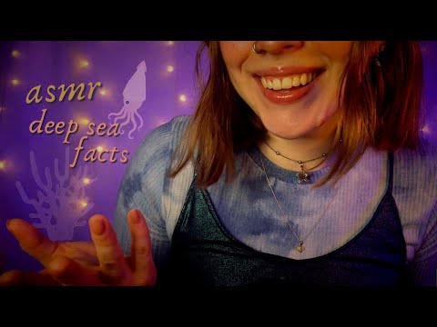 ASMR ◦ Whispering Facts about the Deep Sea for a Deep Sleep 🪸 (random/ useless facts asmr)