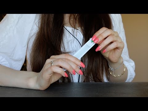 ASMR Whisper Nail Care Routine | Tapping & Scratching | Product Review