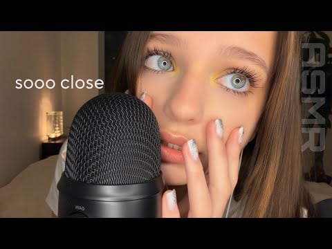 ASMR‧₊˚ Extremely Close-Up & Slow Mouth Sounds 