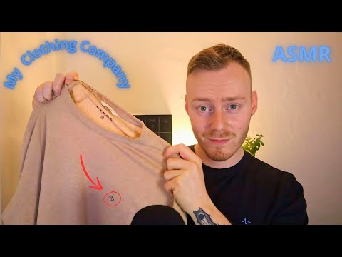 ASMR | My Clothing Company - A Talk about Being an Entrepeneur