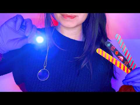 ASMR RP Ophtalmologue – Examen d’urgence de tes yeux 🎄 Spécial Noël