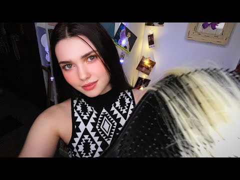 ASMR 4K | 1 HOUR OF BRUSHING YOUR HAIR ♥️