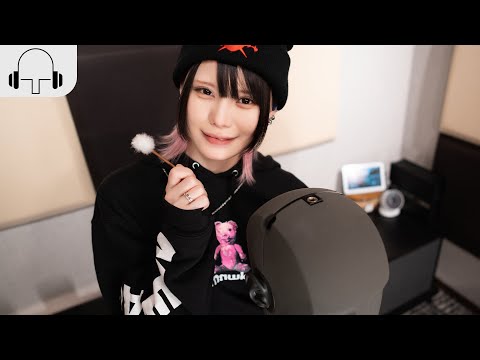 【あしゅら】Left ear only Ear Cleaning / First Attempt【ASMR / 4K】