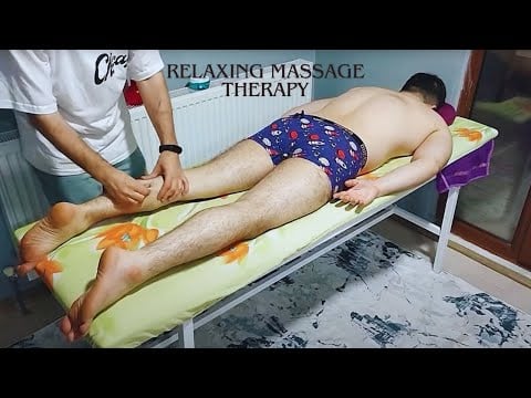 ASMR AMAZING TURKISH BODY MASSAGE-Chest,leg,back,arm,abdomen