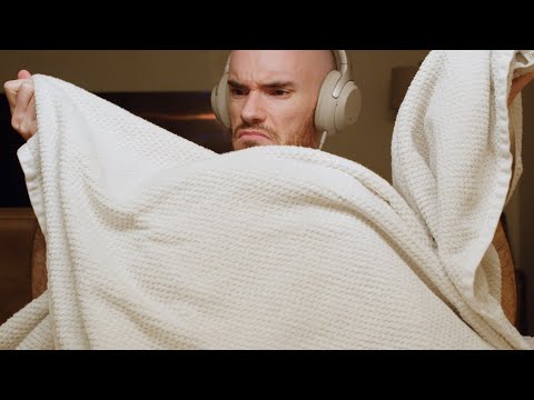[ASMR] ...Why are there so many towels on my microphone?