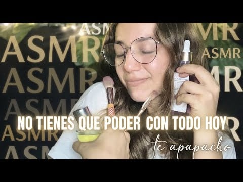 ASMR CHICLE AMIGA TE AYUDA A SALIR DE UN DÍA TRISTE 