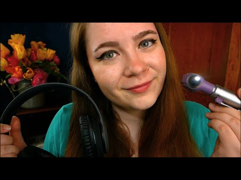 Relaxing Hearing Examination (Otoscope, Beep Test, Spoken Word Tests) 🎧 ASMR Soft Spoken Medical RP