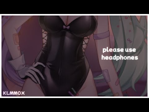 [ASMR] Gel massage from your elf girl with a bunny suit ~