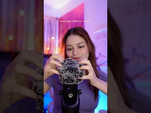 Le massage crânien le + réaliste ! #asmr
