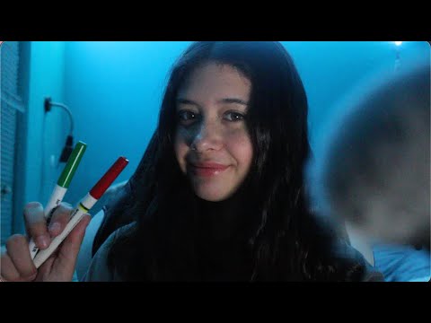 ASMR Follow my Instructions (eye tests, sensory tests, etc.)