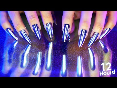 12 Hours ASMR Brain Melting Tapping (No Talking)