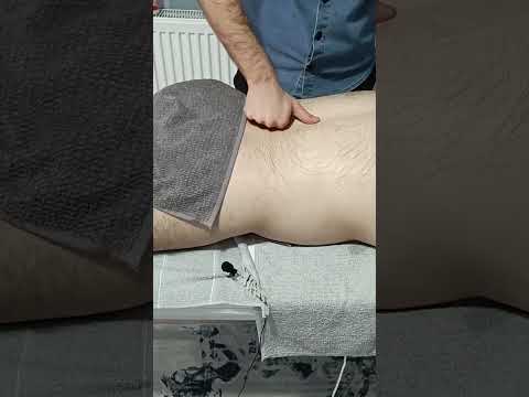 RELAXING AND SOOTHING MASSAGE FOR BACK AND BACK ARM  #satisfying #relaxing #asmr #shorts #massage