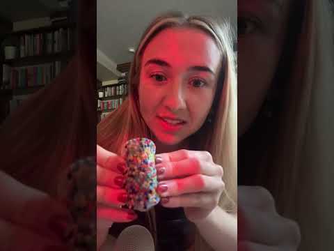 NEW ASMR TRIGGERS!! Comment your fave below❤️ #asmr #asmrtriggers #relax #smallyoutuber