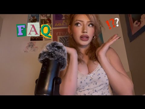 #asmr : FAQ mais je sur-explique tout 