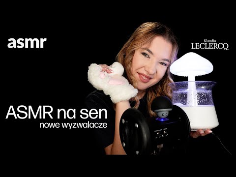 ASMR na sen nowe wyzwalacze I Klaudia Leclercq ASMR