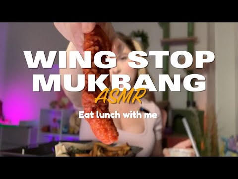 WingStop Mukbang ASMR! #wingstop #mukbang #mukbangasmrvideos #foodie #mukbangasmr