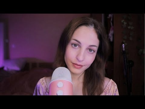ASMR💜Trigger Words Deep Into Your Ear💜✨🦋(slow&gentle ear to ear)✨✨