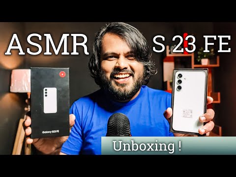 ASMR Unboxing Samsung Galaxy S23 FE