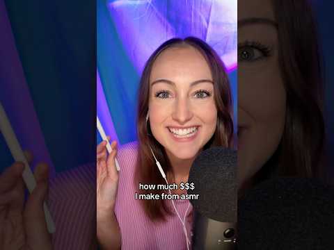 how much $$$ I make doing asmr