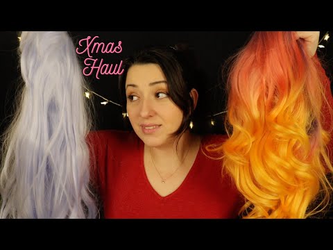 ASMR Türkçe | Ne Hediyeler Aldım? | Christmas Haul | Yakın Fısıltı | Hafif Sakız | Show & Tell