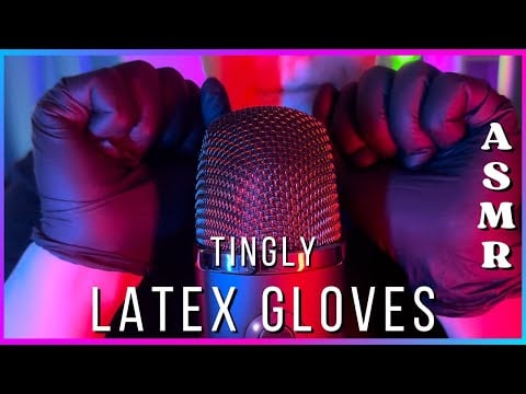 ASMR 🧤 Latex Gloves Hand Sounds ✨