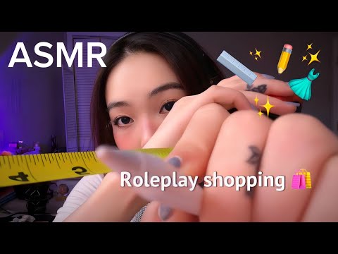 ASMR // Âm Thanh Tiệm Quần Áo!✨🛍️👗- roleplay shopping, mouthsounds, tiếng vải,… | Deadzonnne