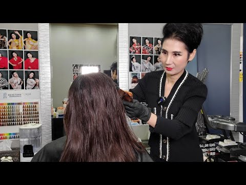Korean Swift ASMR: Fast-Paced Hair Styling for Dynamic Relaxation and Calm 💇‍♀️💨