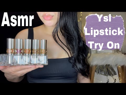 Asmr Lipstick Try On Some Whispering