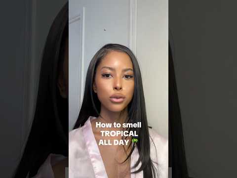 “Tropical Body Glow Routine for Soft Glowing  Skin”