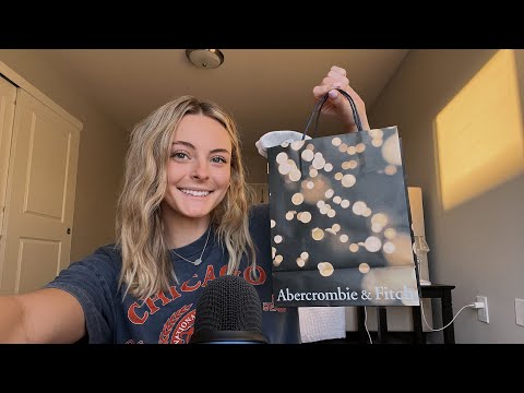 ASMR Shopping Haul | Fabric Scratching & Whispering