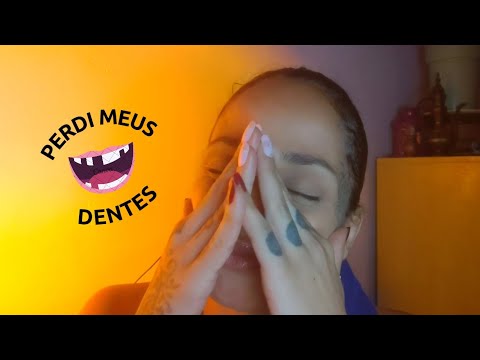 tentei clarear os dentes e deu MUITO ERRADO😫 ASMR fofoca da minha vida