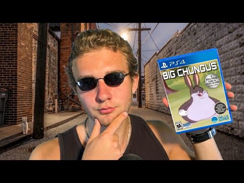 ASMR selling you OLD Brainrot games
