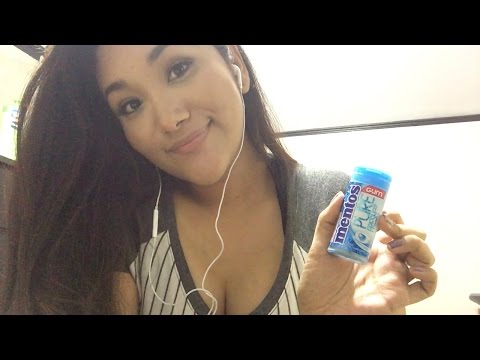 ASMR QUICK UPDATE - WHISPERED + GUM CHEWING