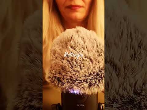 Let your mind melt for 1 minute #asmr #tingles #fluffymic
