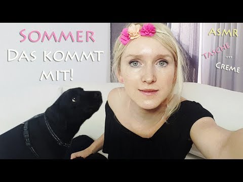 ASMR SOMMER 💛 Must-Haves für Abenteurer 😉 (sanfte Stimme, Entspannung, ASMR Deutsch)