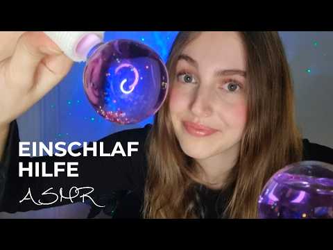 ASMR Einschlaf-Trigger 🌙 Face Globes, Knister-Schaum, Kleber & Löffel Sounds