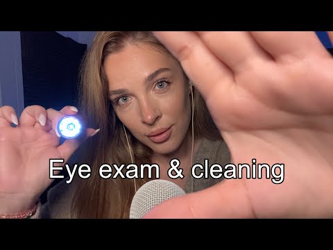 Eye Exam + Eye Cleaning Routine 🧼👁️ (So satisfying!)