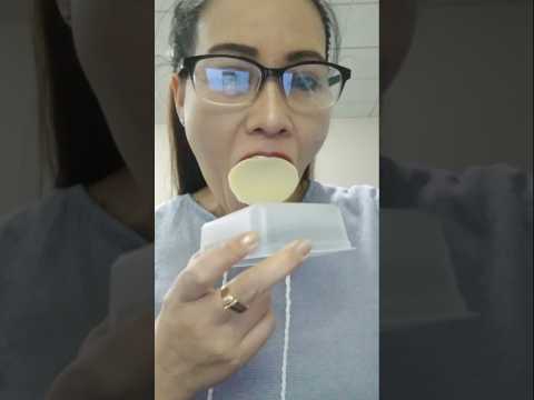 MILK JELLY ONE TIME BITE#food #everyone #mukbang #shortsfeed #eating #jelly