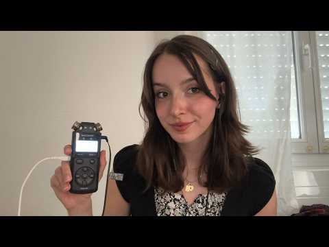 ASMR Unintelligible Whispers (Tascam)