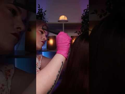 A Real Person ASMR Scalp Check #asmr #bebravebeyouasmr #asmrrealperson