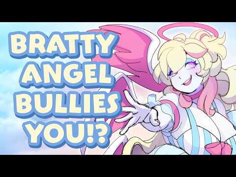 ASMR Angel Bullies You | Mean Girl Teasing, Ear Cleaning & Kisses