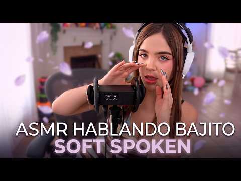 ASMR HABLANDO BAJITO SOFT SPOKEN 🤫🎙️ Voz suave y relajante
