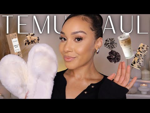 ASMR Autumn Temu Haul 🐻 Neutral aesthetic Beauty, Clothing & Homeware #temuhaul