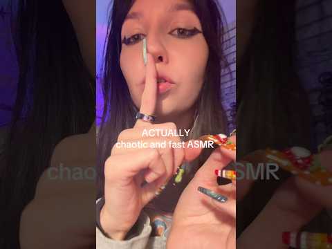 this is ACTUALLY fast and chaotic #asmr