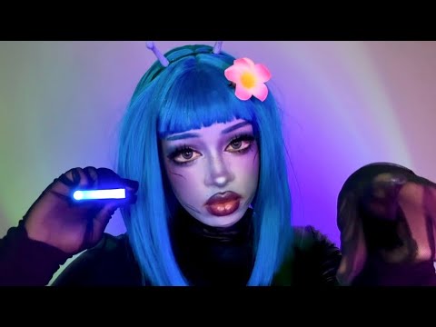 ASMR💜 Alien Examines You (with Alien Language)